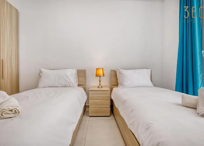 Qawra Fully Equipped Apartments, Opposite The By 360 Estates *