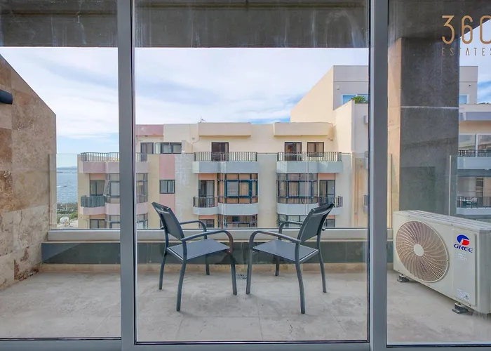 Qawra Fully Equipped Apartments, Opposite The By 360 Estates * St. Paul's Bay