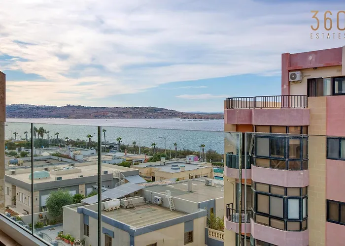 Qawra Fully Equipped Apartments, Opposite The By 360 Estates *